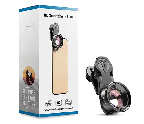 МАКРОЛІНЗА ДЛЯ ТЕЛЕФОНУ APEXEL APL-HB100MM