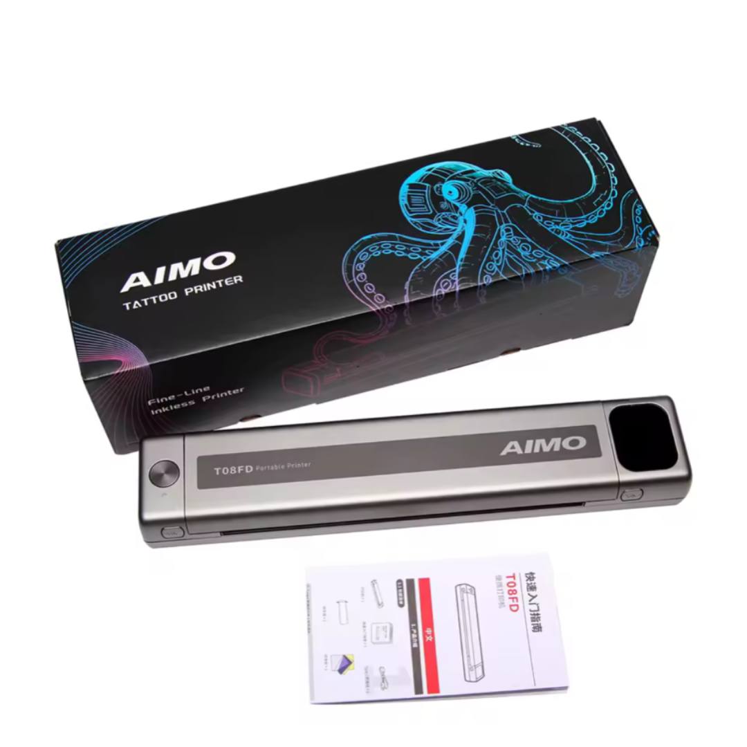 БЕЗПРОВІДНИЙ ТАТУ ПРИНТЕР AIMO T08FD НОВИНКА ДЛЯ ТІНЕЙ